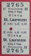 Kurzstrecken-Fahrschein Von Olang Nach St. Laurenzen 1910 Personenzug III Klasse Der K.k. Priv. Südbahn - Europe