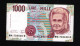 Italy 1000 Lire Unc 3 October1990 Prefix MA---D - Sonstige & Ohne Zuordnung