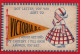 CANADA    B C VICTORIA  DUTCH GIRL FLAG   APPLIQUE + DOMINION EXHIBITION CANCEL   1914 - Victoria
