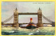 Ship Under Tower Bridge On The River Thames, London - Sleepboten