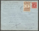 1946 Registered Cover 14c War RPO CDS Sarnia Ontario Passed For Export To USA - Historia Postale