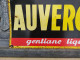 Ancienne Plaque Tôle Auvergne Gentiane Liqueur - Drank & Bier