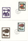 Bulgaria FDC 19-3-1991 Mushrooms Complete Set Of 6 On 6 Covers With Cachet (1 Of The Covers Is A Little Bended) - FDC