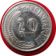Monnaie Singapour - 1968 - 20 Cents Espadon - Singapour