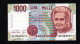 Italy 1000 Lire Unc 3 October1990 Prefix  UE----L - Other & Unclassified