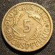 ALLEMAGNE - GERMANY - 5 REICHSPFENNIG 1935 E - KM 39 - 5 Reichspfennig