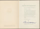 Bund + Saarland: Minister Card - Ministerkarte Typ II, Mi.-Nr. 284 + S. 432 **: " Rudolf Diesel " RR Joint Issue X - Storia Postale