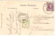 TP 195 S/CP Blankenberghe Obl. Blankenberg9/4/1925  > Clervaux Grand Duché Taxée TTx 10 Cent Obl. CLERVAUX 10/4/25 - Storia Postale