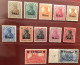 Guerre 1914-1918 Serie 1916 Poste D‘ étapes YT 26-37neuf*SUP(Germania WW1 Occupation  Belgique-France Etappengebiet West - War Stamps