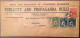 MOÇAMBIQUE+LOURENCO MARQUES Rare Mixed Franking1928Cérés Wrapper Printed Matter>BRITISH GUYANA !(Guiana Cover Mozambique - Lourenzo Marques