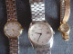 Delcampe - Lot De 3 Montres Bracelet + 4  Montres à Gousset  +  3 Réveils  De Voyage - Lire Détail - Other & Unclassified