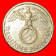 * SWASTIKA 1936-1939: GERMANY  5 PFENNIGS 1938D BAVARIA! THIRD REICH 1933-1945! · LOW START ·  NO RESERVE! - 5 Reichspfennig