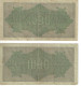 Billet De Banque Ancien/,2 Billets / Reichsbanknote/1 000 Thausend Mark/ Berlin/15 September 1922       BILL253 - 1000 Mark