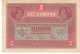 Billet De Banque Ancien/Zwei Kronen/Oesterreich-Ungarische Bank/ Wien 1 Marz 1917    BILL264 - Hungría