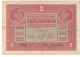 Billet De Banque Ancien/Zwei Kronen/Oesterreich-Ungarische Bank/ Wien 1 Marz 1917    BILL264 - Ungarn