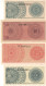 4 Billets De Banque Anciens/1-10-25 Et 50 Sen /Bank Indonesia /Pertjetakan Kebarojan 1964    BILL250 - Indonesien