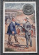 CARTE PUBLICITAIRE CAOUTCHOUC PNEUS ETS BERGOUGNAN TALON LE GAULOIS  T. SALA - Advertising