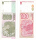 3 Billets De Banque Anciens/Casa De Moneda / Republica Argentina/ 100 Et 500 Australes/1985-90   BILL245 - Argentine