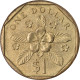 Monnaie, Singapour, Dollar, 1988, British Royal Mint, TTB, Aluminum-Bronze - Singapore