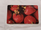 SINGAPORE-(37SIGE)-STRAWBERRIES-(83)(37SIGE-089168)($20)(1/1/1994)-used Card+1card Prepiad Free - Singapour