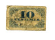 10 Centimes Bon Communal Ville De  Lille - Notgeld