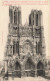 FRANCE - Reims - Grand Portail De La Cathédrale - Carte Postale Ancienne - Reims