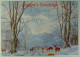 UK - Landis & Gyr - Season's Greetings - Christmas 91 Scenes - Path, Church & Gate - Set Of 3 - Mint In Folder - BT Promozionali
