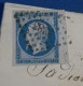 BW0 FRANCE  BELLE LETTRE  1858 TOULOUSE A VOIRON +N°14 BORD DE FEUILLE ++ AFFRANCH. INTERESSANT+++ - 1853-1860 Napoleone III