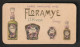 Carte Parfumée   - FLORAMYE - Piver -  Patfumerie, Moine - Janodet - Louhans - Vintage (until 1960)