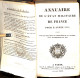 S01 - RARE! Annuaire De L'etat Militaire De  France Pour L'année 1831 Reliure En Mauvais Etat - Französisch
