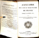 S01 - RARE! Annuaire De L'etat Militaire De  France Pour L'année 1831 Reliure En Mauvais Etat - Francese