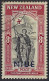 NIUE 1946 KGVI 8d Black & Carmine, Peace SG101 FU - Niue