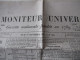 Delcampe - Guerre 1870 Deutsch-Französischer Krieg 2 Zeitungen Le Moniteur Universel Gazette Nationale Fondée En 1789 Ballon Montè - Français