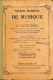 Notions Scolaires De Musique Par A. Lavignac, 1905 - Música