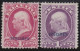 USA    .    Yvert    .    2 Stamps Specimen  (2 Scans)   .    (*)    .   Mint Without Gum - Nuevos