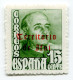 [FBL ● A-03] IFNI - 1948 - Spanish Stamps Overprinted "Territorio De Ifni" In Gothic Script - 15 Cts - Edifil ES-IF 41 - Ifni