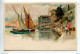 Monaco Lithographie Le Port Manuel Wielandt 1899 - Porto