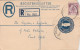 Bagan Serai Malaysia 1954 Registered Cover Mailed - Federated Malay States