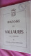 1952 LEON CHABAUD HISTOIRE DE VALLAURIS DONT STADE FOOT EQUIPE - Côte D'Azur