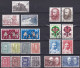 NO081 – NORVEGE - NORWAY – 1968 – FULL YEAR SET – Y&T # 515/33 USED 17,50 € - Oblitérés