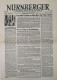 Nürnberger Nachrichten. 3. Jahrgang. Nummer 78. Mittwoch, 1.Oktober 1947. - Sonstige & Ohne Zuordnung