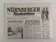 Nürnberger Nachrichten. Nordbayerische Nachrichten - Fränkische Zeitung. - Altri & Non Classificati