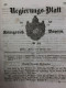 Delcampe - Regierungs-Blatt Für Das Königreich Bayern 1861. - 4. 1789-1914