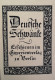 Deutsche Schwänke. 79 Kurtzweylig Schwenck Und Fatzbossen Gesammlet Von Leonhart Frischlin. - Gedichten En Essays