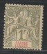 GRANDE COMORE - N°13 * (1897) 1fr Olive - Neufs