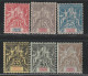 GRANDE COMORE - N°14/19 * (1900-07) Série Complète - Unused Stamps