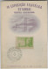 Brazil 1955 Souvenir Sheet Alluding To The 1st State Philatelic Exhibition Of Santa Catarina In Florianópolis - Brieven En Documenten