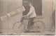 Un Militaire Sur Un Vélo En 1923 Dans Un Lieu à Déchiffrer (  Chirs Ou Chars  ? ) Au Dos De La Carte ( Carte Photo ) - A Identificar
