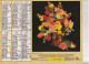 Calendrier-Almanach Des P.T.T 1995 -Bouquet Varié- Panier D'automne -Département AIN-01-Référence 418 - Big : 1991-00