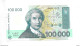 *croatia 100000 Dinara 1993 Km 27 Unc - Croatie